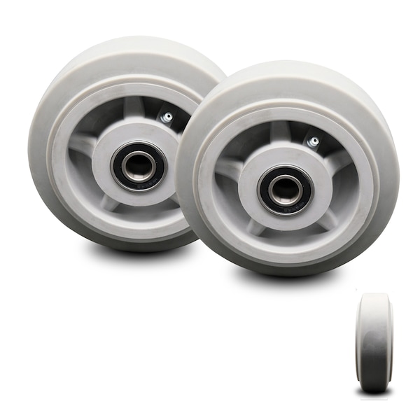 SCC- 6 TPR Wheel - Replacement for Haul Master Appliance Truck 9913304, 2PK